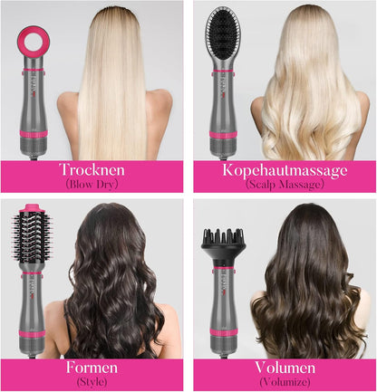 4 in 1 Haartrockner Warmluftbürste Set, PARWIN PRO BEAUTY Styler-Set
