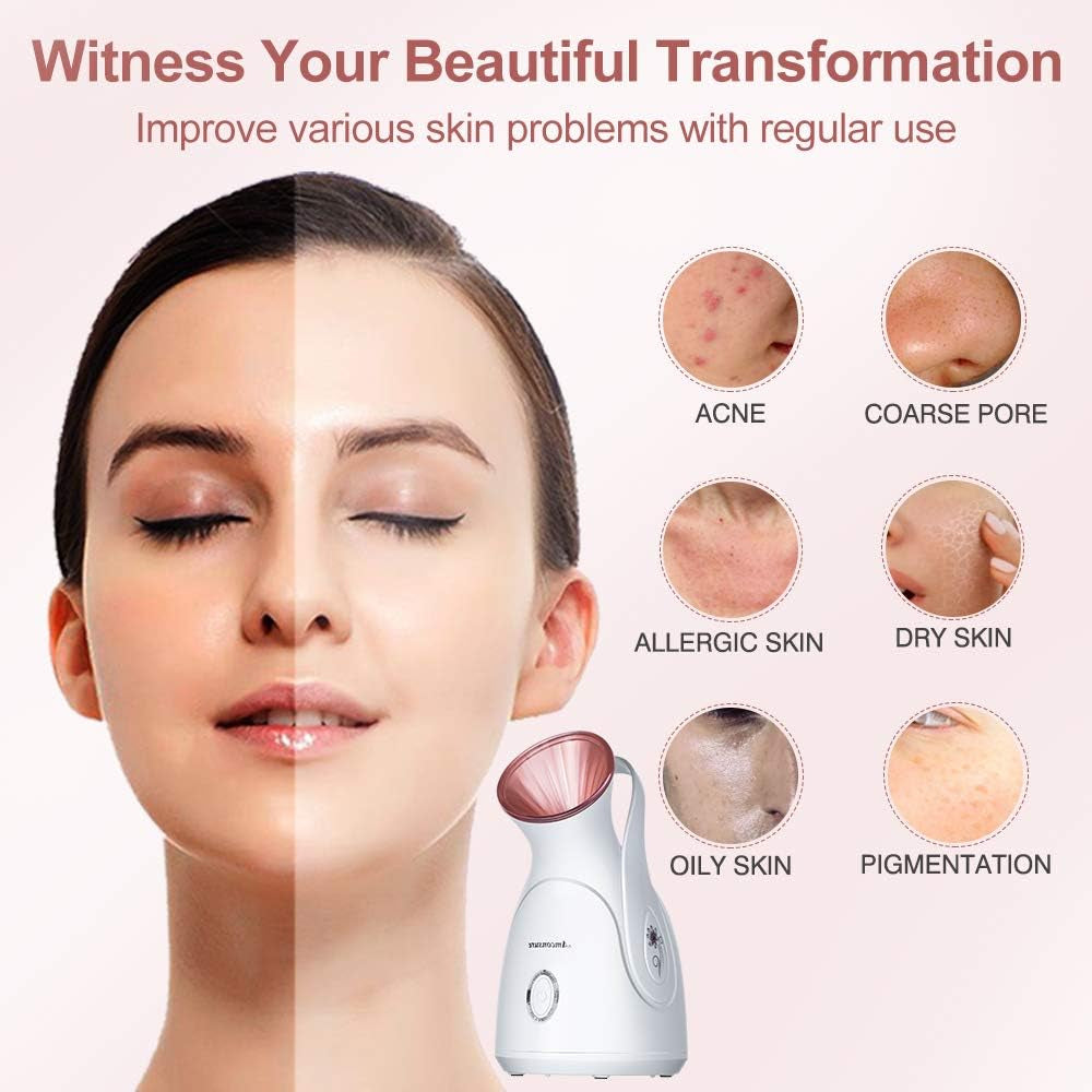 Nano-Ionic Facial Steamer