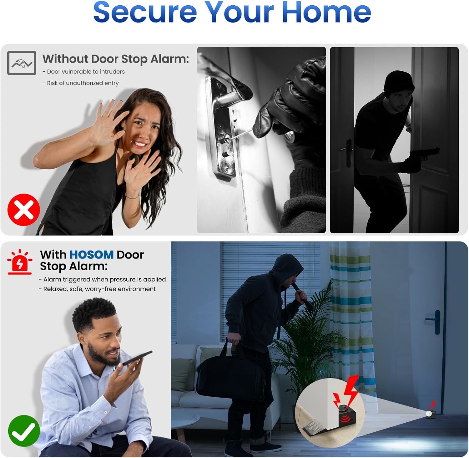 Zyloba Door Alarm — 120 Db