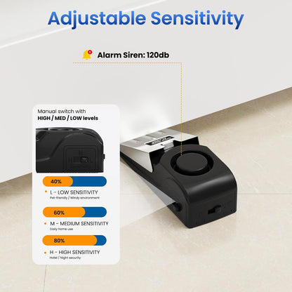 Zyloba Door Alarm — 120 Db