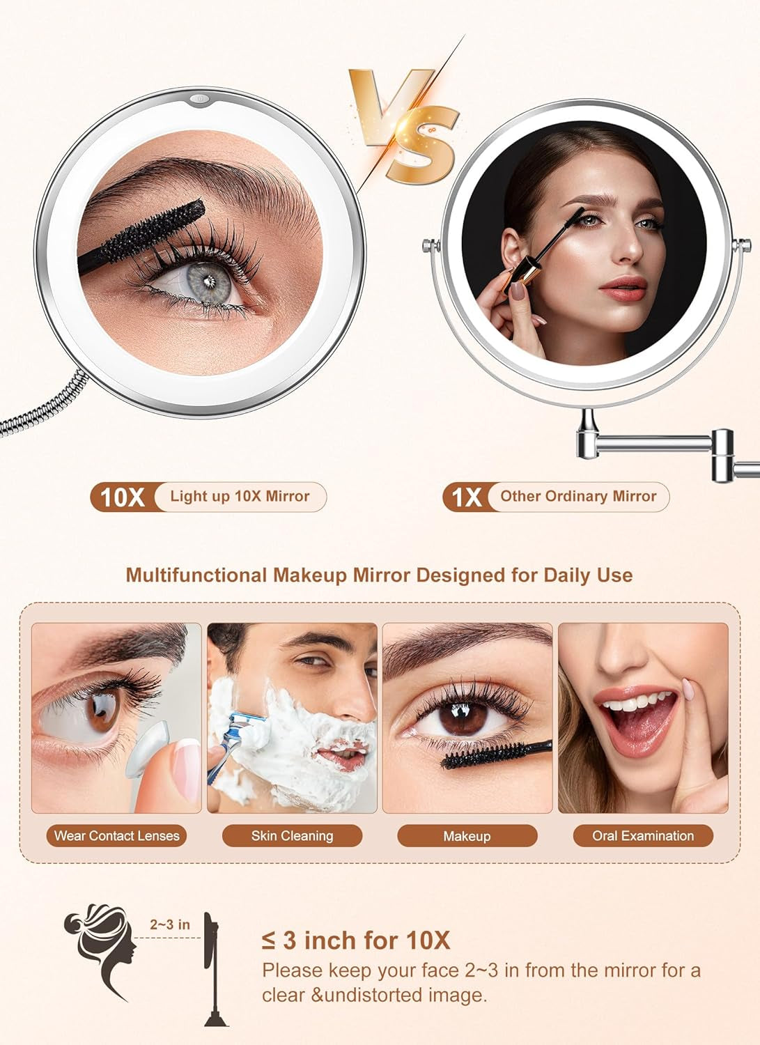 10X Magnifying Mirror