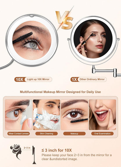 10X Magnifying Mirror